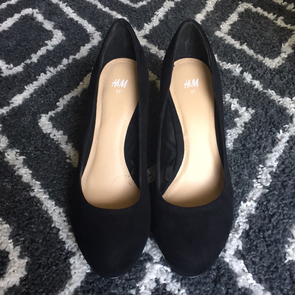 Black high heels
